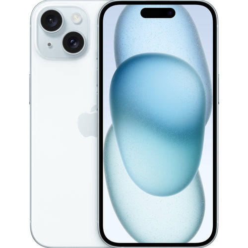 Apple iPhone 15 256GB - Blue - (A-Grade Refurbished) with Cable - 18-Month Warranty - Certified Refurbished