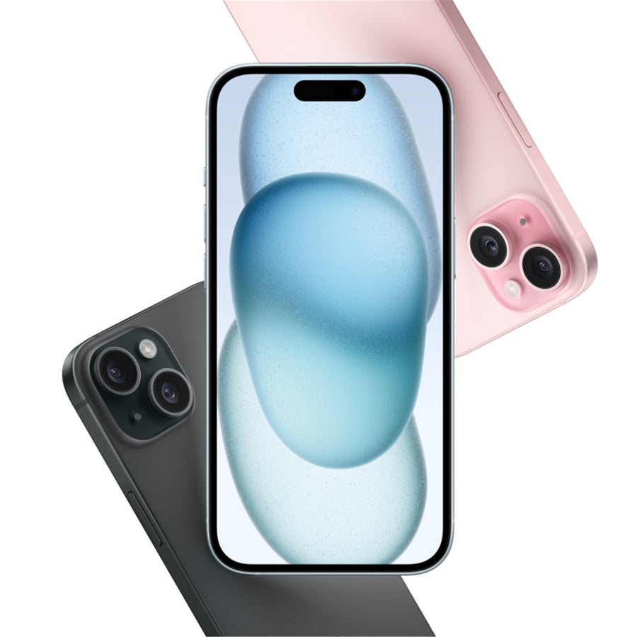 Apple iPhone 15 Plus 256GB - Pink - (A-Grade Refurbished) with Cable - 18-Month Warranty - Certified Refurbished