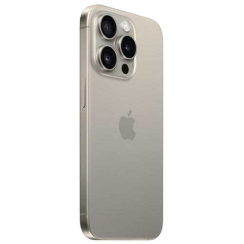 Apple iPhone 15 Pro 256GB - Natural Titanium - (A-Grade Refurbished) with Cable - 18-Month Warranty - Certified Refurbished