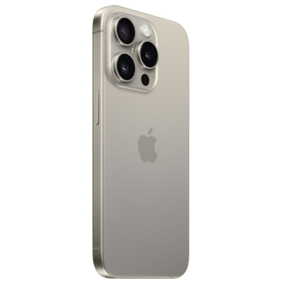 Apple iPhone 15 Pro 256GB - Natural Titanium - (A-Grade Refurbished) with Cable - 18-Month Warranty - Certified Refurbished