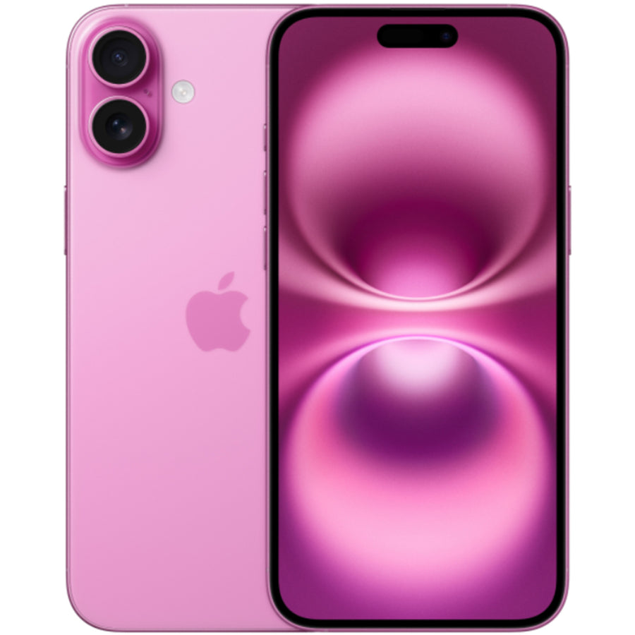 Apple iPhone 16 Plus 128GB - Pink - (A-Grade Refurbished) with Cable - 18-Month Warranty - Certified Refurbished