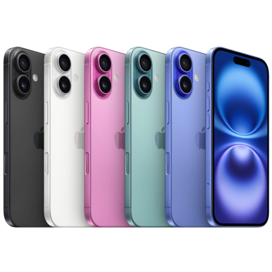 Apple iPhone 16 Plus 128GB - Pink - (A-Grade Refurbished) with Cable - 18-Month Warranty - Certified Refurbished