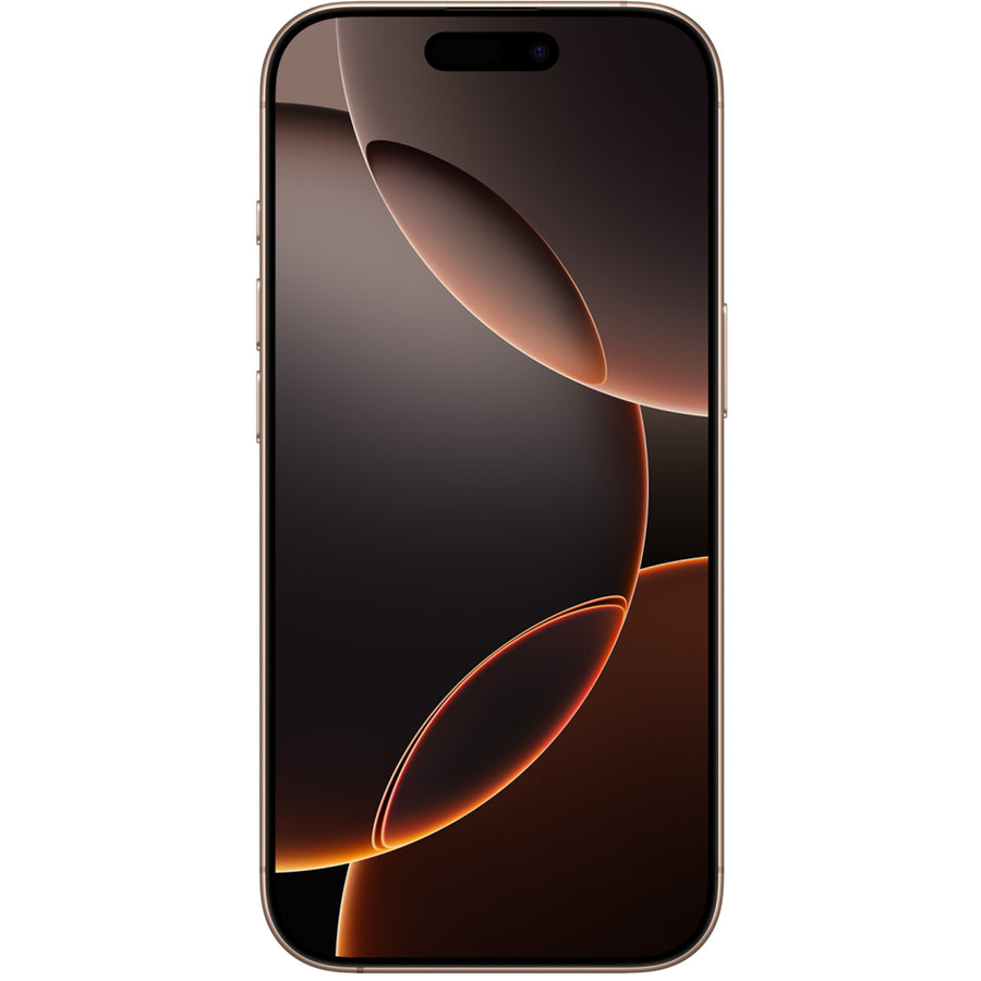 Apple iPhone 16 Pro 128GB - Desert Titantium - (A-Grade Refurbished) with Cable - 18-Month Warranty - Certified Refurbished