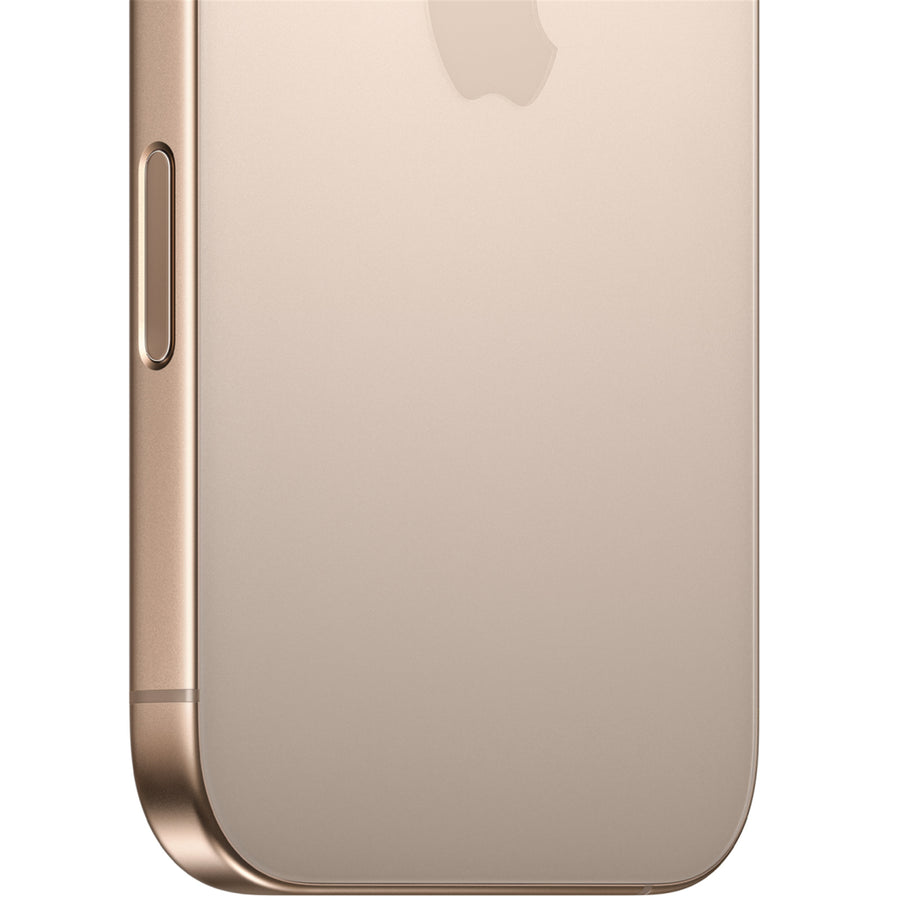 Apple iPhone 16 Pro 128GB - Desert Titantium - (A-Grade Refurbished) with Cable - 18-Month Warranty - Certified Refurbished