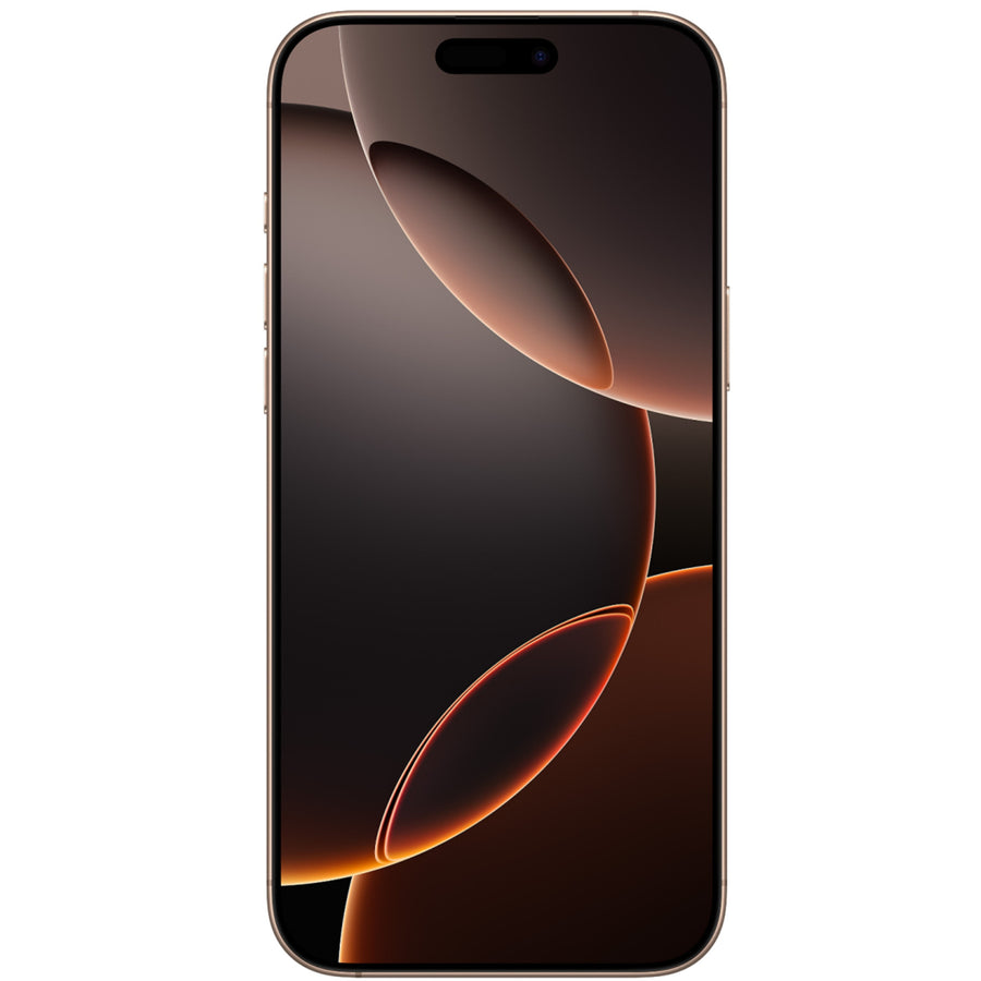 Apple iPhone 16 Pro Max 256GB - Desert Titantium - (A-Grade Refurbished) with Cable - 18-Month Warranty - Certified Refurbished