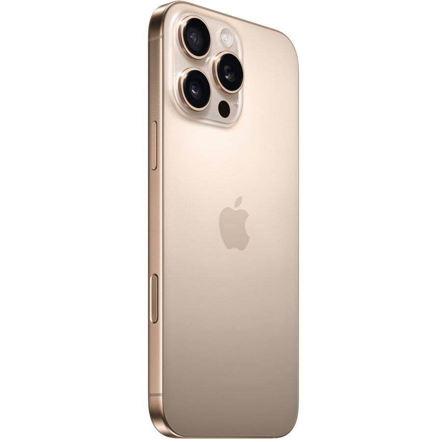 Apple iPhone 16 Pro Max 256GB - Desert Titantium - (A-Grade Refurbished) with Cable - 18-Month Warranty - Certified Refurbished