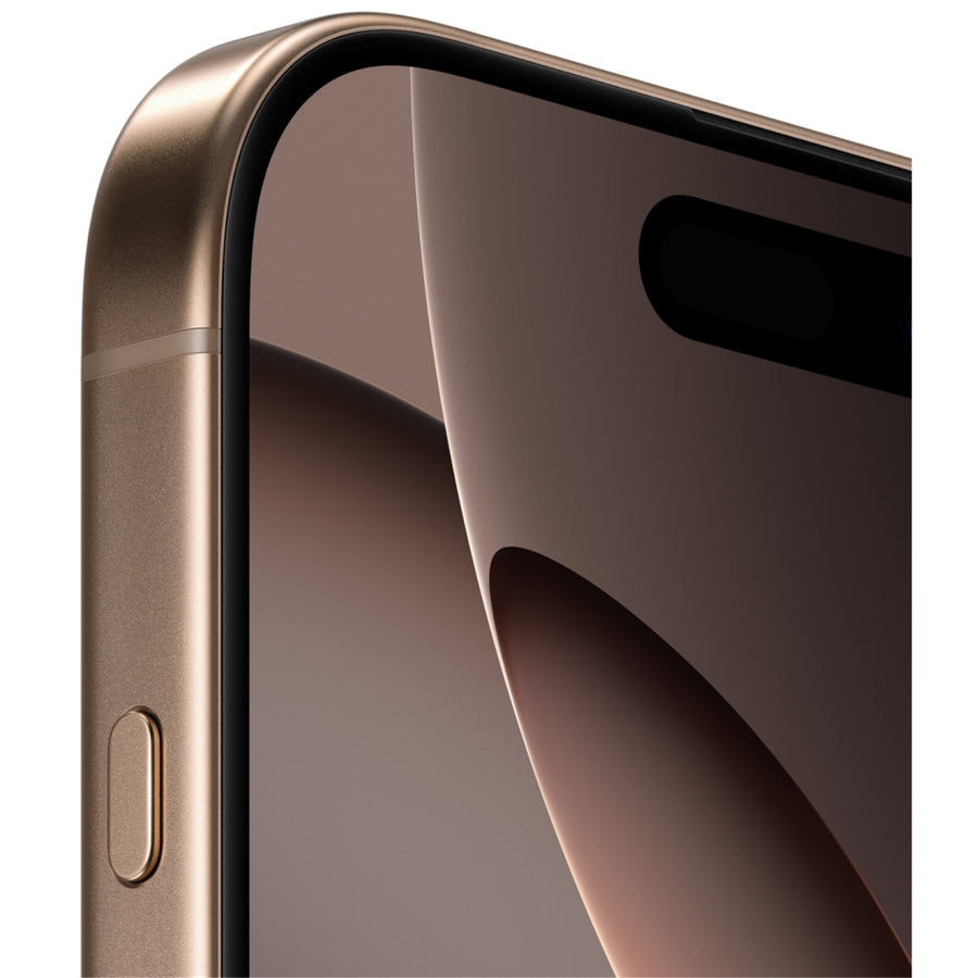 Apple iPhone 16 Pro Max 256GB - Desert Titantium - (A-Grade Refurbished) with Cable - 18-Month Warranty - Certified Refurbished