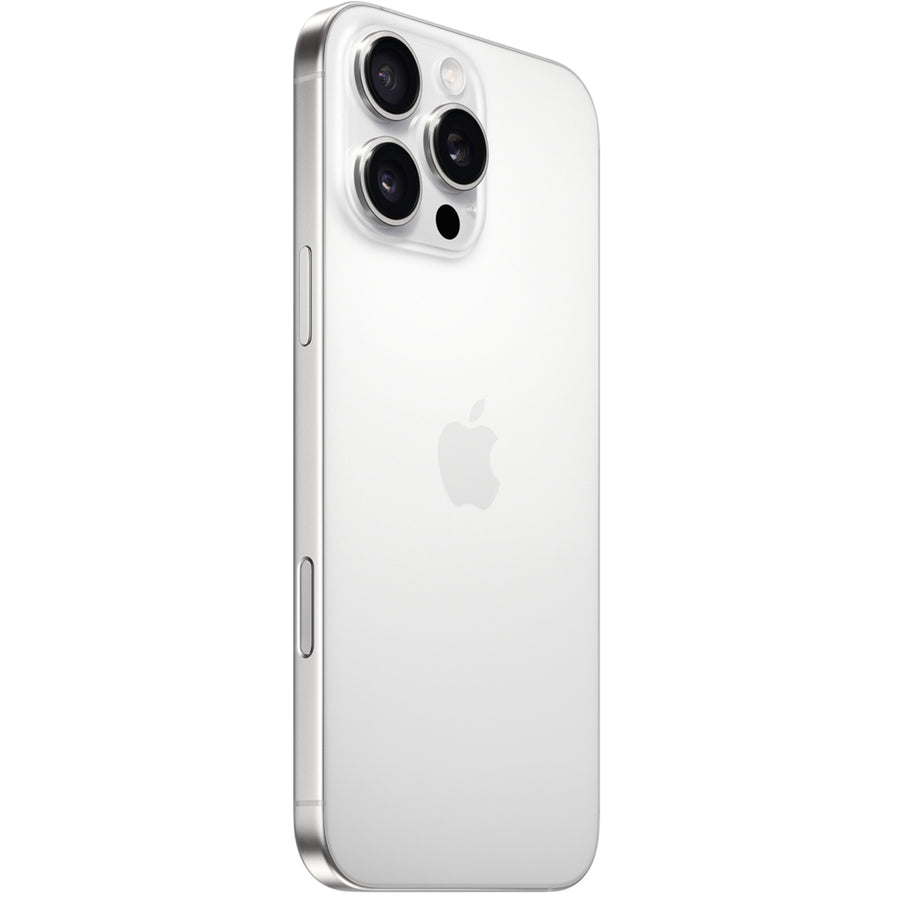 Apple iPhone 16 Pro Max 256GB - White Titanium - (A-Grade Refurbished) with Cable - 18-Month Warranty - Certified Refurbished
