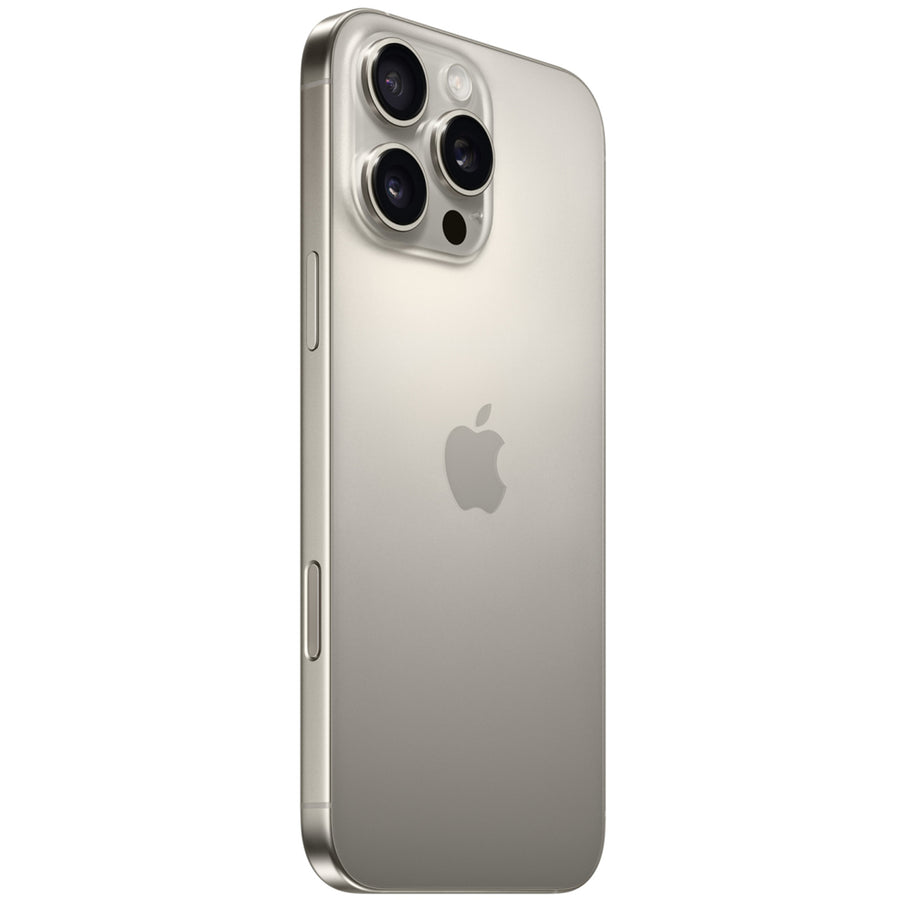 Apple iPhone 16 Pro Max 512GB - Natural Titanium - (A-Grade Refurbished) with Cable - 18-Month Warranty - Certified Refurbished