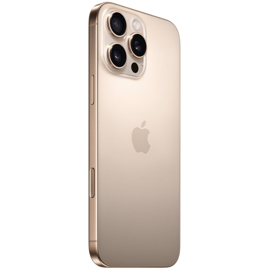 Apple iPhone 16 Pro Max 256GB - Desert Titantium - (B-Grade Refurbished) with Cable - 18-Month Warranty - Certified Refurbished