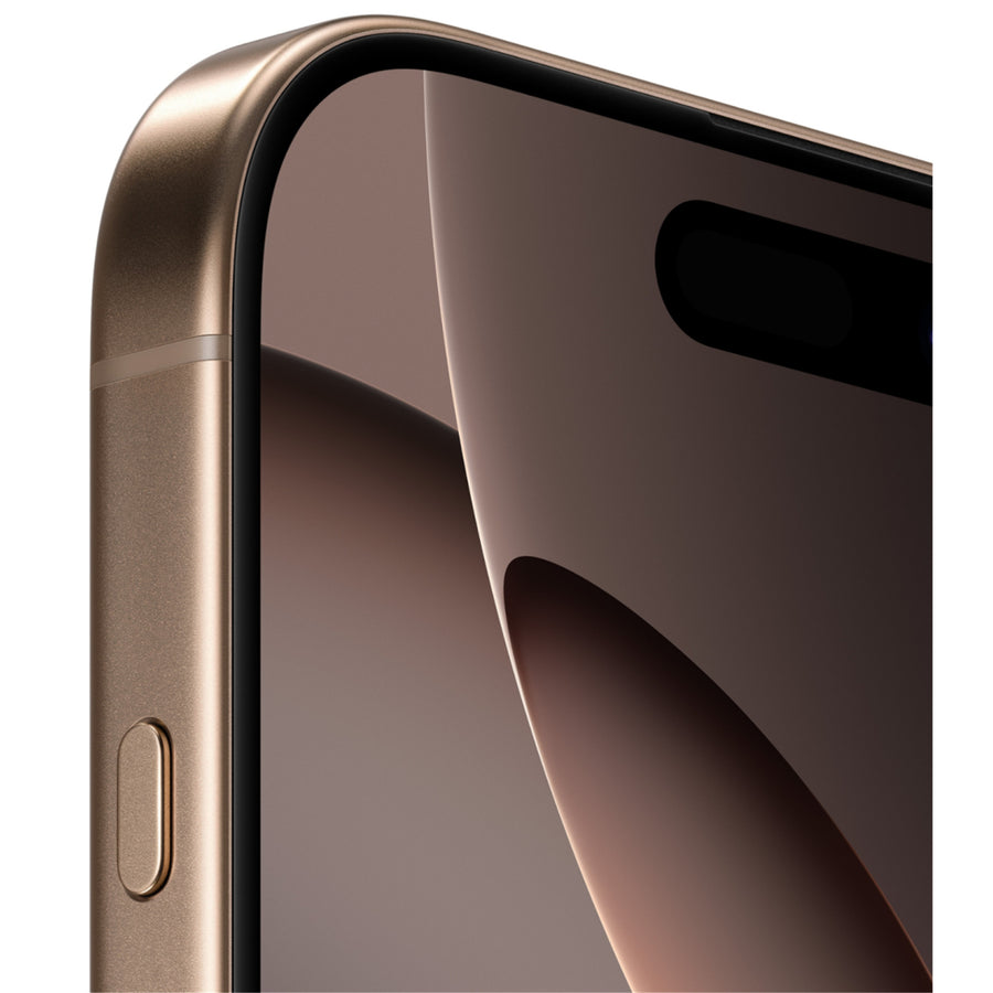 Apple iPhone 16 Pro Max 256GB - Desert Titantium - (B-Grade Refurbished) with Cable - 18-Month Warranty - Certified Refurbished