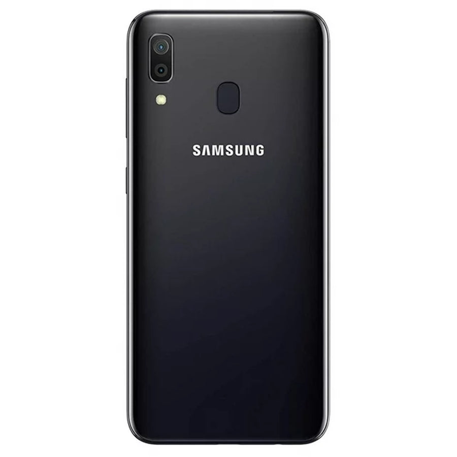 Samsung Galaxy A30 4GB+64GB Smartphone - Black - (B-Grade Refurbished) SM-A305GN - with USB Cable - 18-Month Warranty - Certified Refurbished