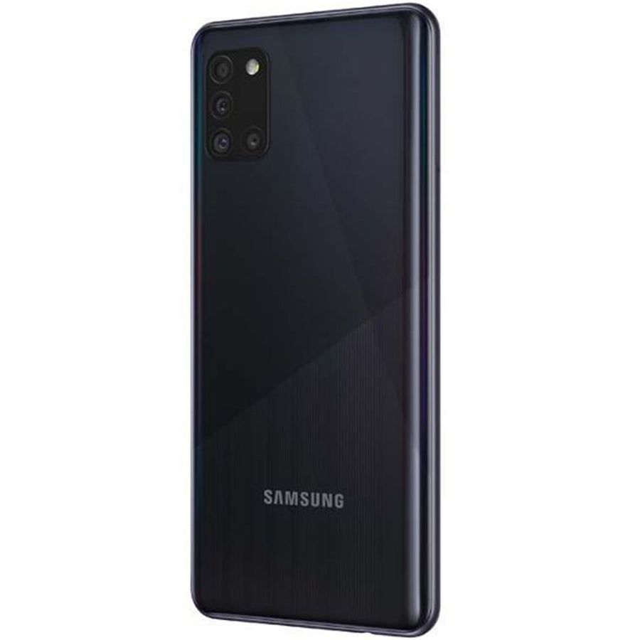 Samsung Galaxy A31 4GB+128GB Smartphone - Black - (B-Grade Refurbished) SM-A315G - with USB cable - 18-Month Warranty - Certified Refurbished