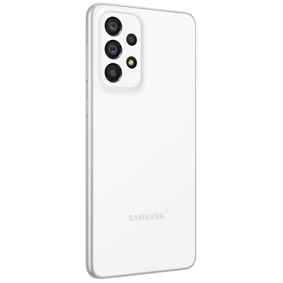 Samsung Galaxy A33 5G 128GB Smartphone - Awesome White - (A-Grade Refurbished) with Cable - 18-Month Warranty - Certified Refurbished