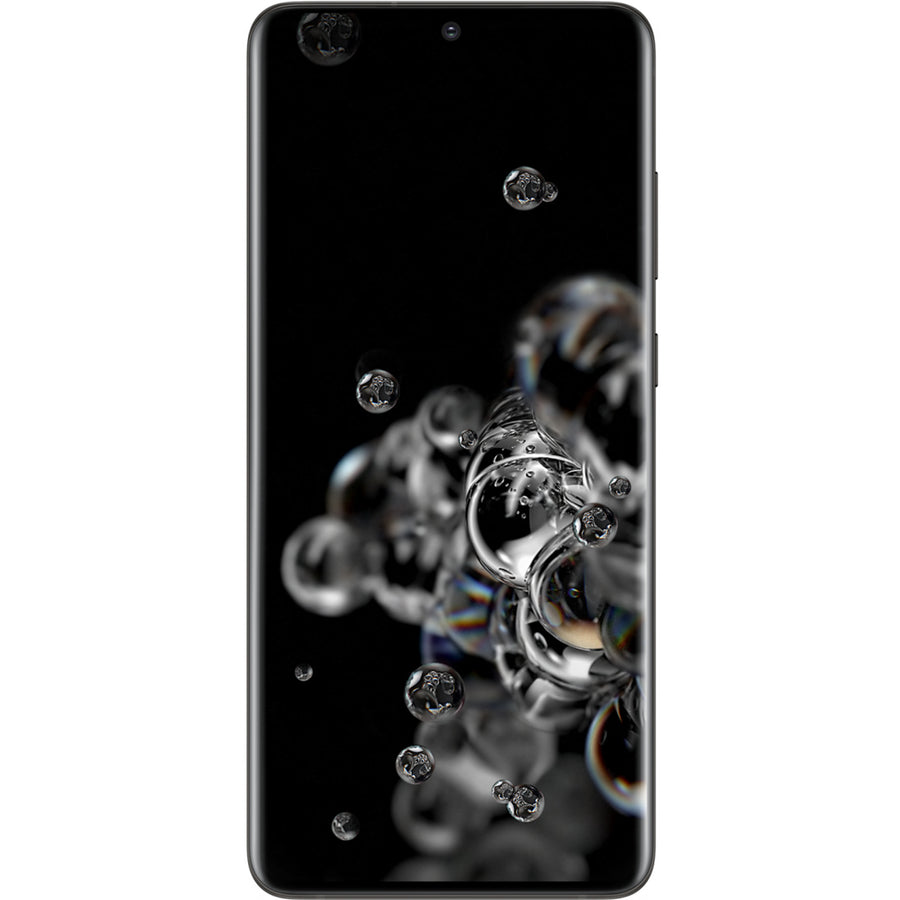Samsung Galaxy S20 Ultra 5G 128GB Smartphone - Cosmic Black - (A-Grade Refurbished) with Cable - 18-Month Warranty - Certified Refurbished