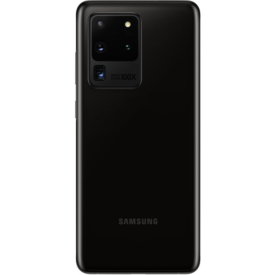 Samsung Galaxy S20 Ultra 5G 128GB Smartphone - Cosmic Black - (A-Grade Refurbished) with Cable - 18-Month Warranty - Certified Refurbished