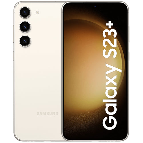 Samsung Galaxy S23 Plus 256GB - Cream - (A-Grade Refurbished) with Cable - 18-Month Warranty - Certified Refurbished