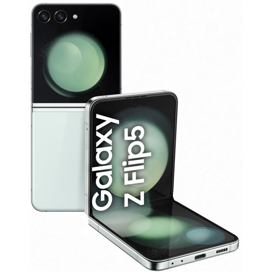 Samsung Galaxy Z Flip5 256GB Smartphone - Mint - (A-Grade Refurbished) with Cable - 18-Month Warranty - Certified Refurbished