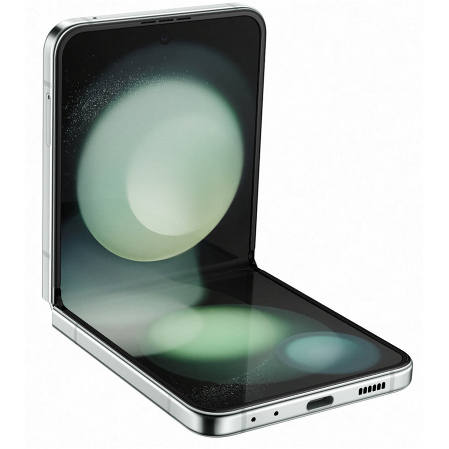 Samsung Galaxy Z Flip5 256GB Smartphone - Mint - (A-Grade Refurbished) with Cable - 18-Month Warranty - Certified Refurbished