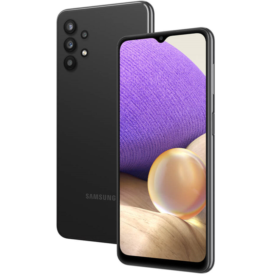 Samsung Galaxy A32 5G 128GB Smartphone - Awesome Black - (B-Grade Refurbished) with Cable - 18-Month Warranty - Certified Refurbished