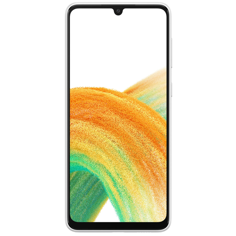 Samsung Galaxy A33 5G 128GB Smartphone - Awesome White - (B-Grade Refurbished) with Cable - 18-Month Warranty - Certified Refurbished