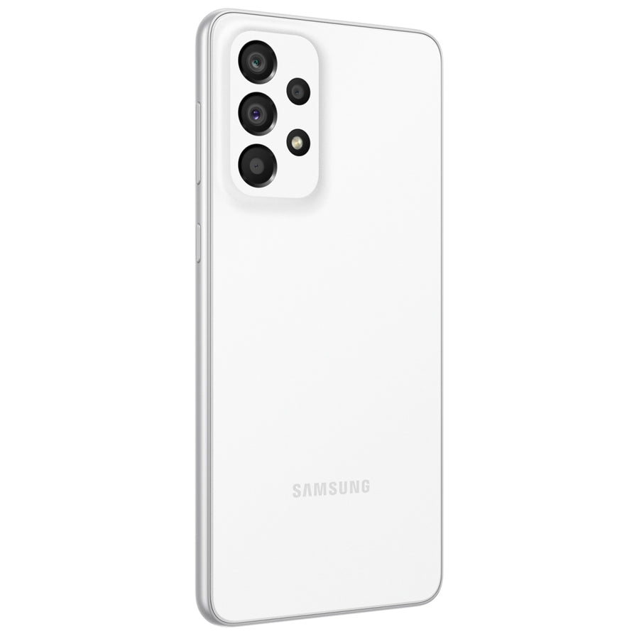 Samsung Galaxy A33 5G 128GB Smartphone - Awesome White - (B-Grade Refurbished) with Cable - 18-Month Warranty - Certified Refurbished