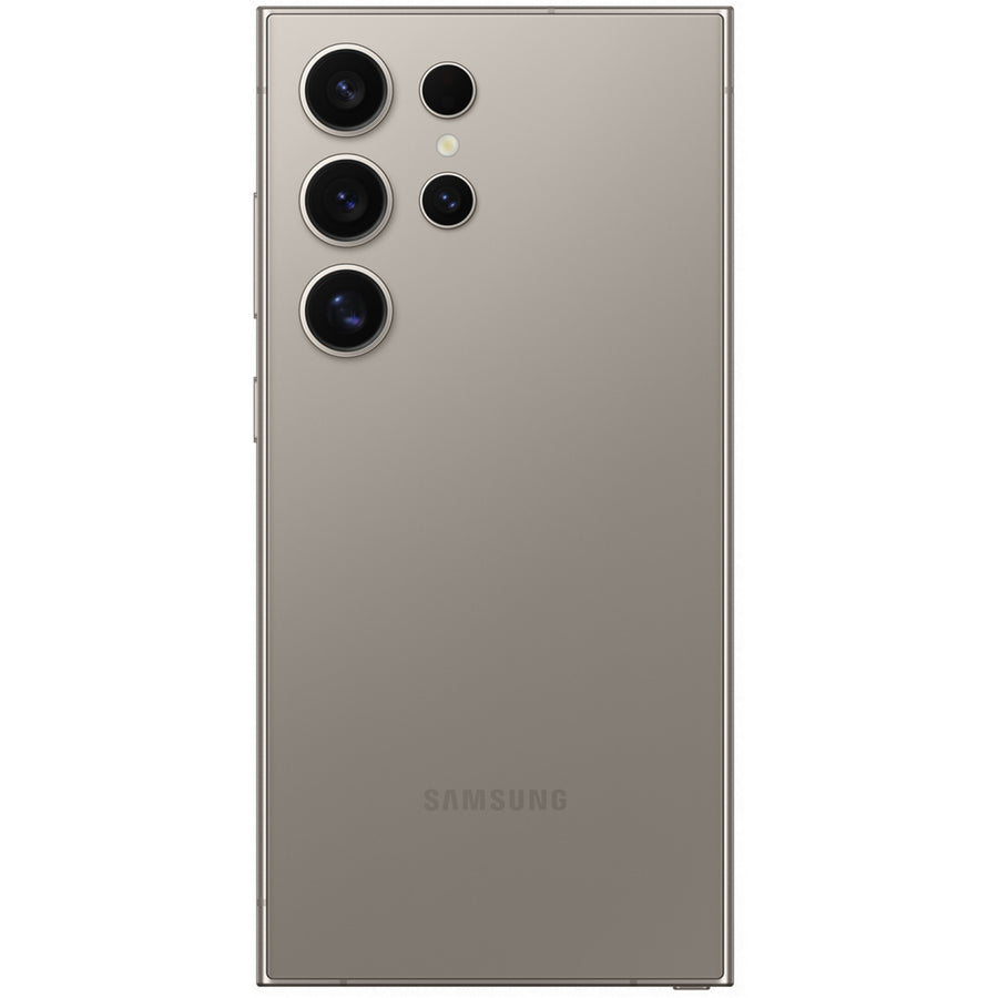 Samsung Galaxy S24 Ultra 256GB Smartphone - Titanium Gray - (B-Grade Refurbished) with Cable - 18-Month Warranty - Certified Refurbished