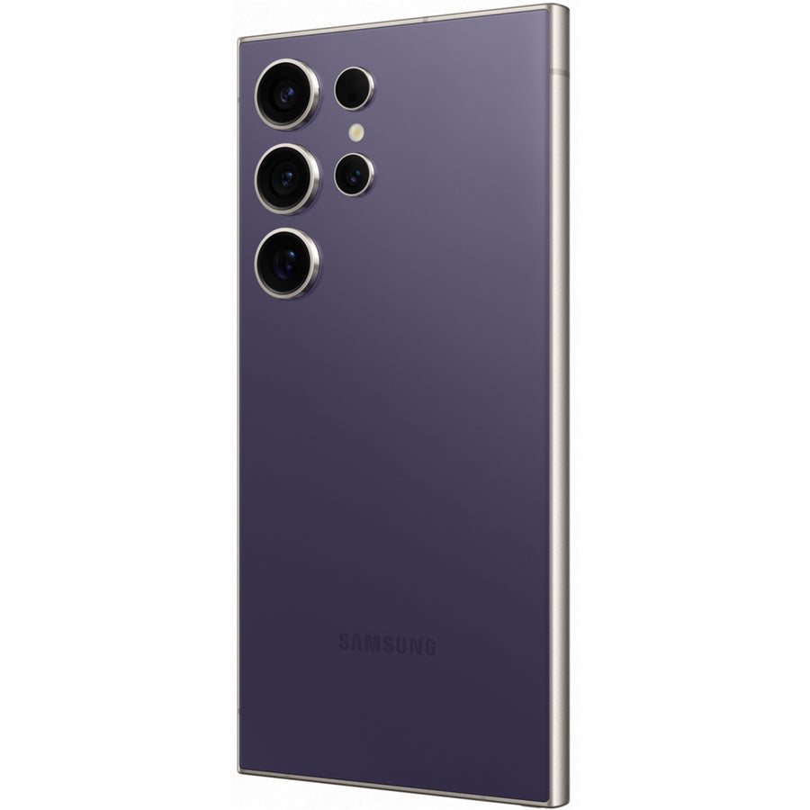 Samsung Galaxy S24 Ultra 256GB Smartphone - Titanium Violet - (B-Grade Refurbished) with Cable - 18-Month Warranty - Certified Refurbished