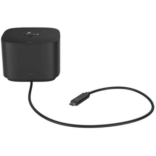 HP HSN-IX01 120W Thunderbolt Dock G2 - Black (A-Grade Refurbished) 2x DisplayPort, 1x VGA, 3x USB 3.0 ports, 1x combo audio jack, and a Kensington lock slot