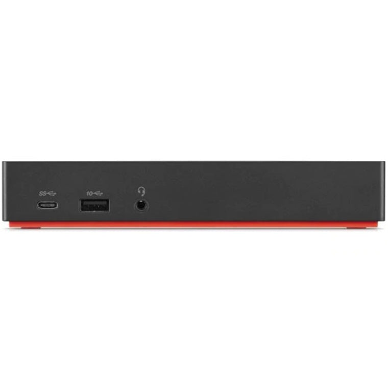 Lenovo ThinkPad 40AS Docking Station (A-Grade Refurbished) 2x USB2.0 - 3x USB3.1 - 2x DisplayPort - 1x HDMI - 1 x Gigabit Ethernet - Supplied with PSU - 1 Year Warranty