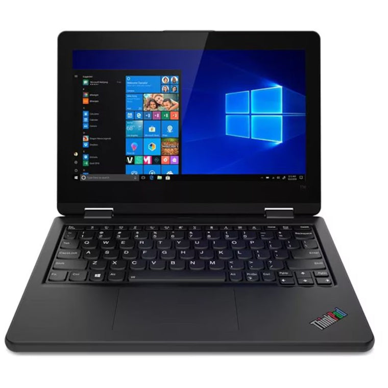 Lenovo ThinkPad 11E Yoga 6th Gen 11.6" HD Touch Laptop (B-Grade Refurbished) Intel Core i5-8200Y - 8GB RAM - 256GB SSD - No Stylus - Win11 Pro - 18-Month Warranty - Certified Refurbished