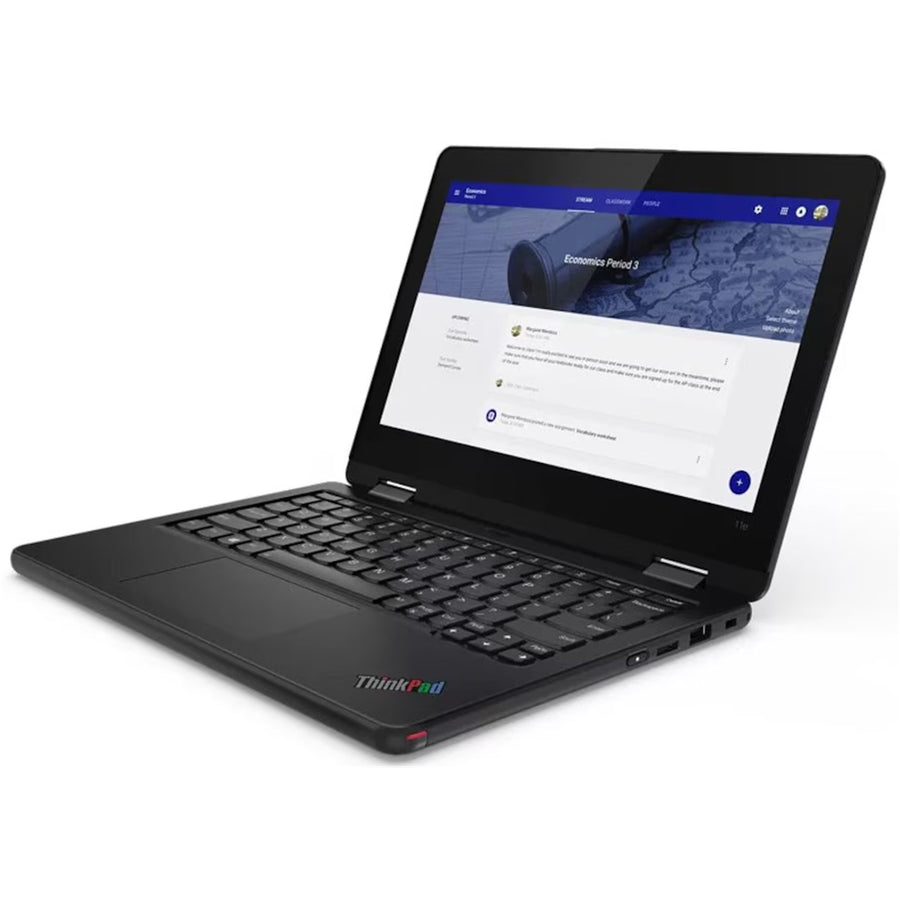 Lenovo ThinkPad 11E Yoga 6th Gen 11.6" HD Touch Laptop (B-Grade Refurbished) Intel Core i5-8200Y - 8GB RAM - 256GB SSD - No Stylus - Win11 Pro - 18-Month Warranty - Certified Refurbished
