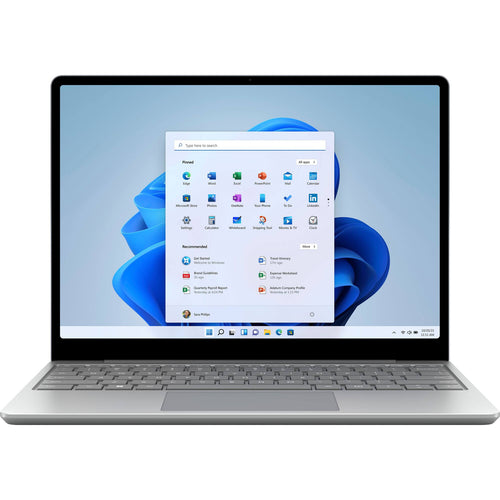 Microsoft Surface Laptop Go 12.4" (A-Grade Refurbished) Intel Core i5-1035G1 - 8GB RAM - 256GB Storage - WiFi - 1536x1024 - Win11 Pro - 18-Month Warranty - Certified Refurbished