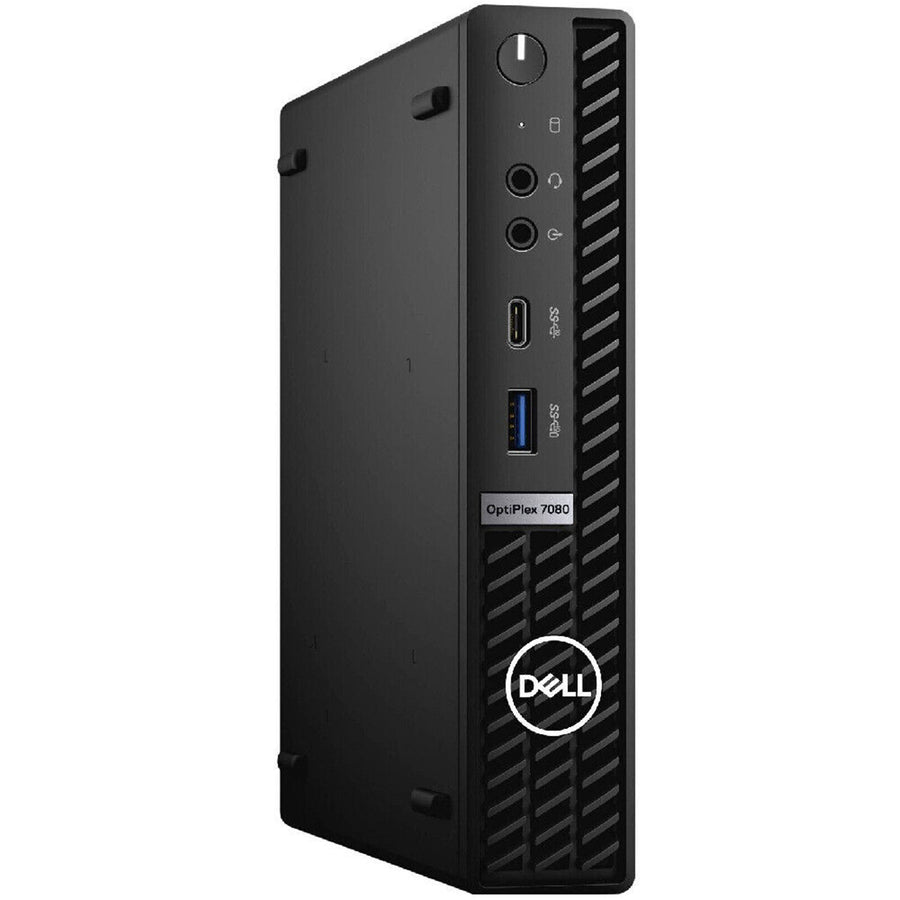 Dell Optiplex 7080 Intel Core i5-10500 Micro Desktop (A-Grade Refurbished) 16GB RAM - 256GB SSD - No-WiFi - Win 11 Pro - 18-Month Warranty - Certified Refurbished