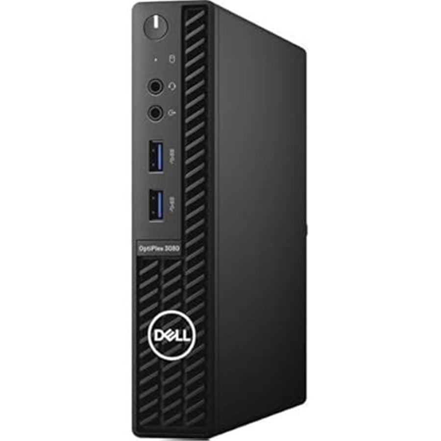 Dell Optiplex 3080 Intel Core i5-10500T Micro Desktop PC (A-Grade Refurbished) 8GB RAM - 256GB SSD - Win11 Pro - 18-Month Warranty - Certified Refurbished