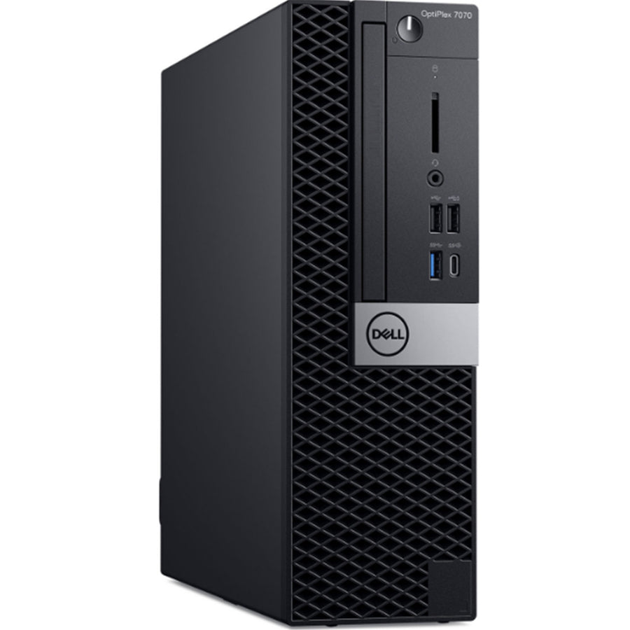 Dell Optiplex 7070 SFF Intel Core i7-9700 Desktop (A-Grade Refurbished) 16GB RAM - 512GB SSD - No WiFi - Win11 Home - 18-Month Warranty - Certified Refurbished