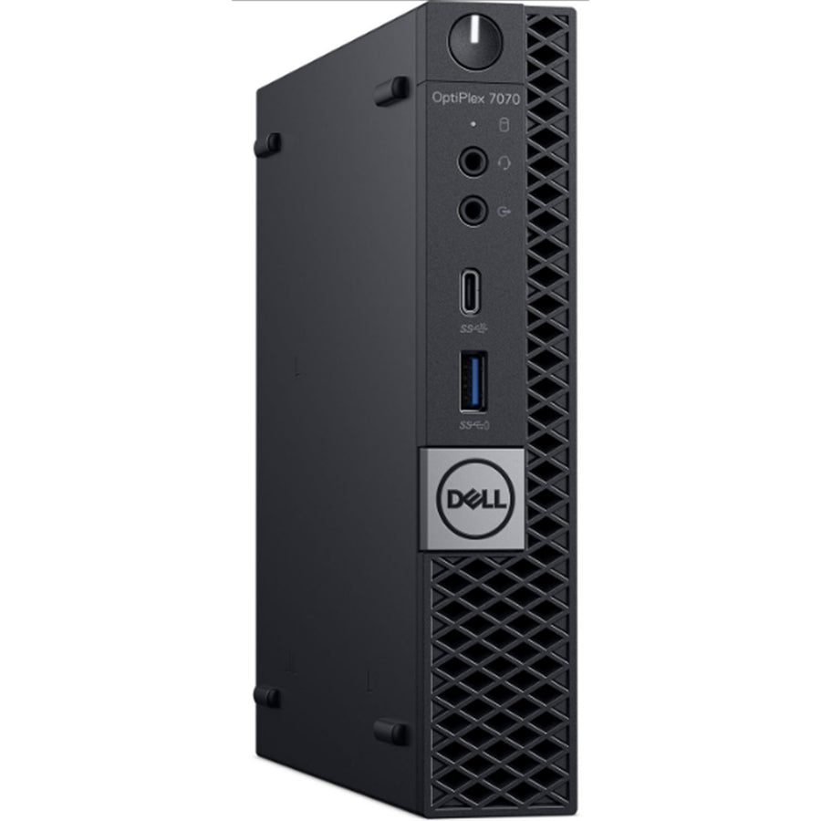 Dell Optiplex 7070 Micro PC (A-Grade Refurbished) Intel Core i5-9500T - 8GB DDR4 - 256GB SSD - Win11Pro 64bit - Includes Power Cord & Power Adapter - 18-Month Warranty - Certified Refurbished