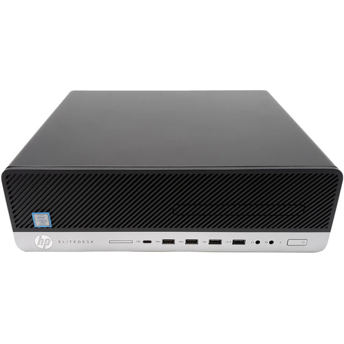 HP EliteDesk 800 G5 Intel i5-9500 SFF Business PC (B-Grade Refurbished) 8GB RAM - 256GB SSD - 2x DisplayPort - USB - Win11Pro - 18-Month Warranty - Certified Refurbished