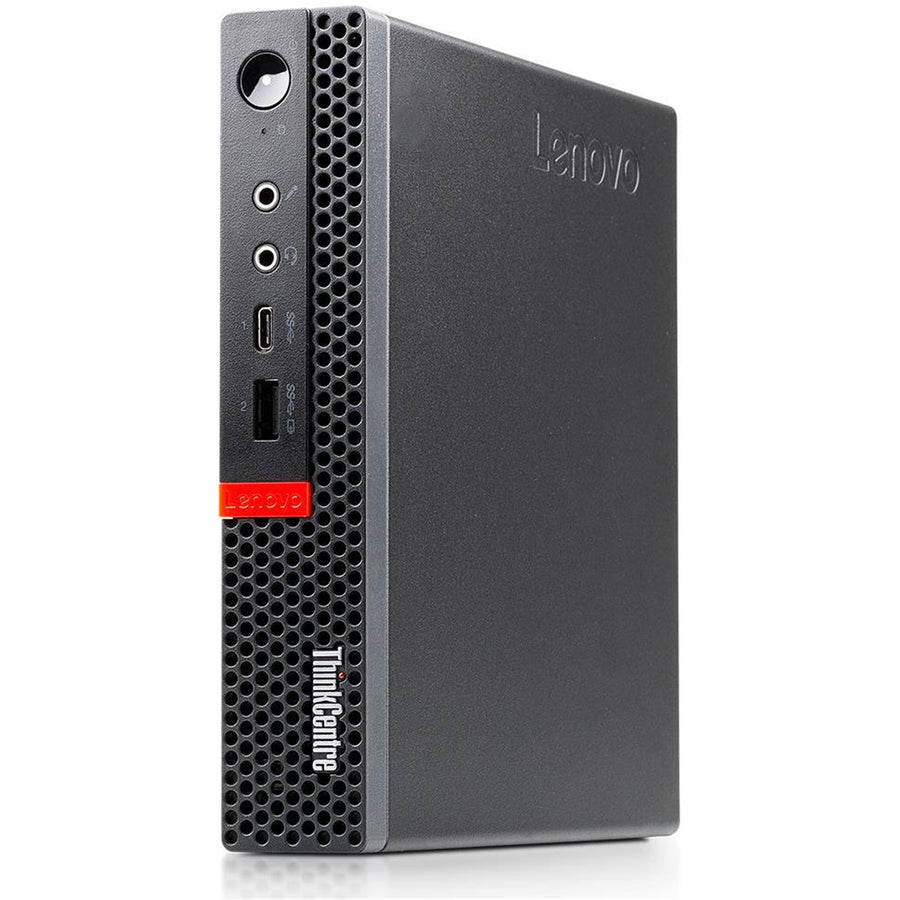 Lenovo Think Center M920Q Intel Core i5-8500T Tiny PC (A Grade Refurbished) 2.10GHz - 8GB RAM - 256GB SSD - WiFi onboard - Includes Power Adapter & Power Cord - Win 11 Pro (Upgraded) - 18-Month Warranty - Certified Refurbished