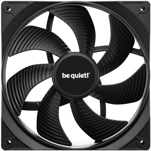 be quiet Pure Wings 3 Black 140mm PWM Case Fan, Noise Level 21.9 dBA Max, Airflow Upto 57.4 CFM