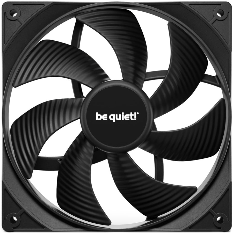 be quiet Pure Wings 3 Black 140mm PWM Case Fan, Noise Level 21.9 dBA Max, Airflow Upto 57.4 CFM