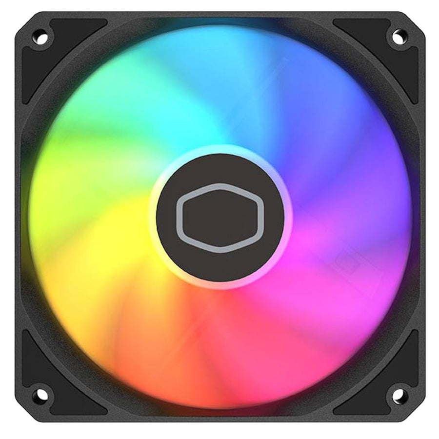 Cooler Master MasterFan MF 120 Lite ARGB Black PWM 120mm Case Fan, 3 Pack