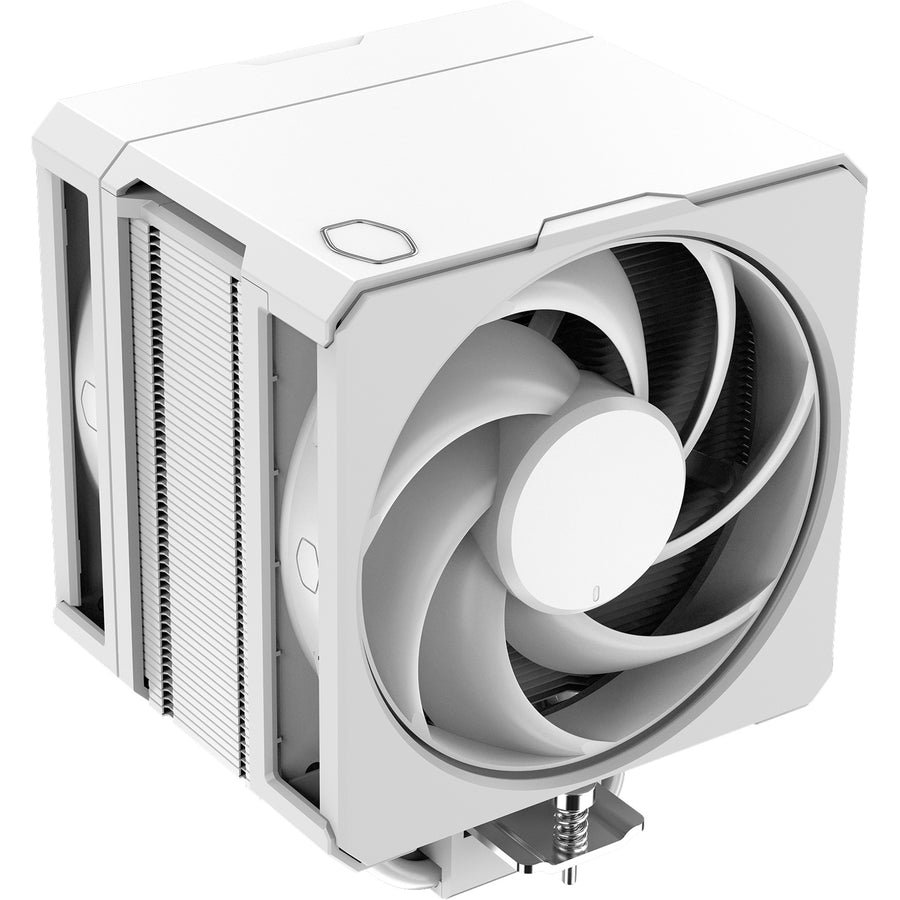 Cooler Master Hyper 612 APEX CPU Cooler with 2x 120MM PWM Fan, 6 Heat Pipe 159mm Height, Pipes / Direct Contact / Aluminum Fins for Intel Socket LGA 1851/ 1700 / 1200, AMD AM5 / AM4 - White