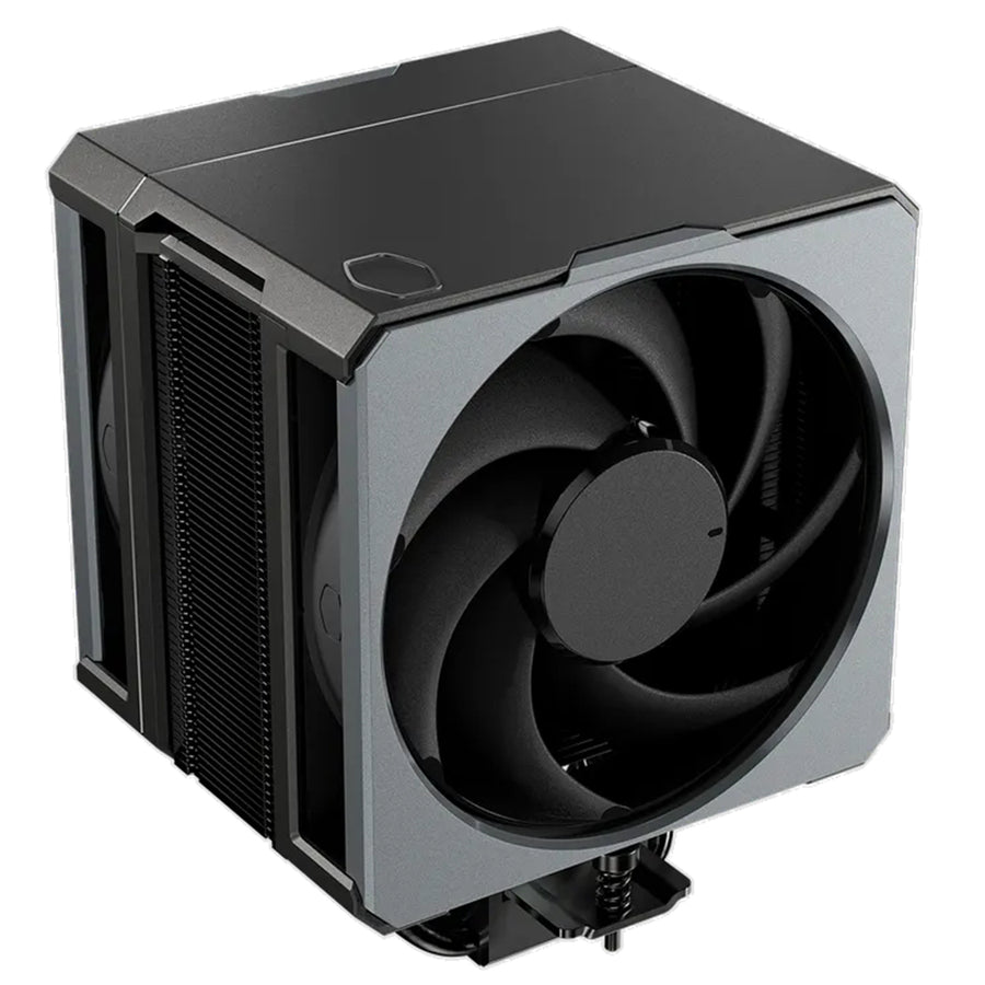 Cooler Master Hyper 612 APEX CPU Cooler with 2x 120MM PWM Fan, 6 Heat Pipe 159mm Height, Pipes / Direct Contact / Aluminum Fins for Intel Socket LGA 1851/ 1700 / 1200, AMD AM5 / AM4 - Black
