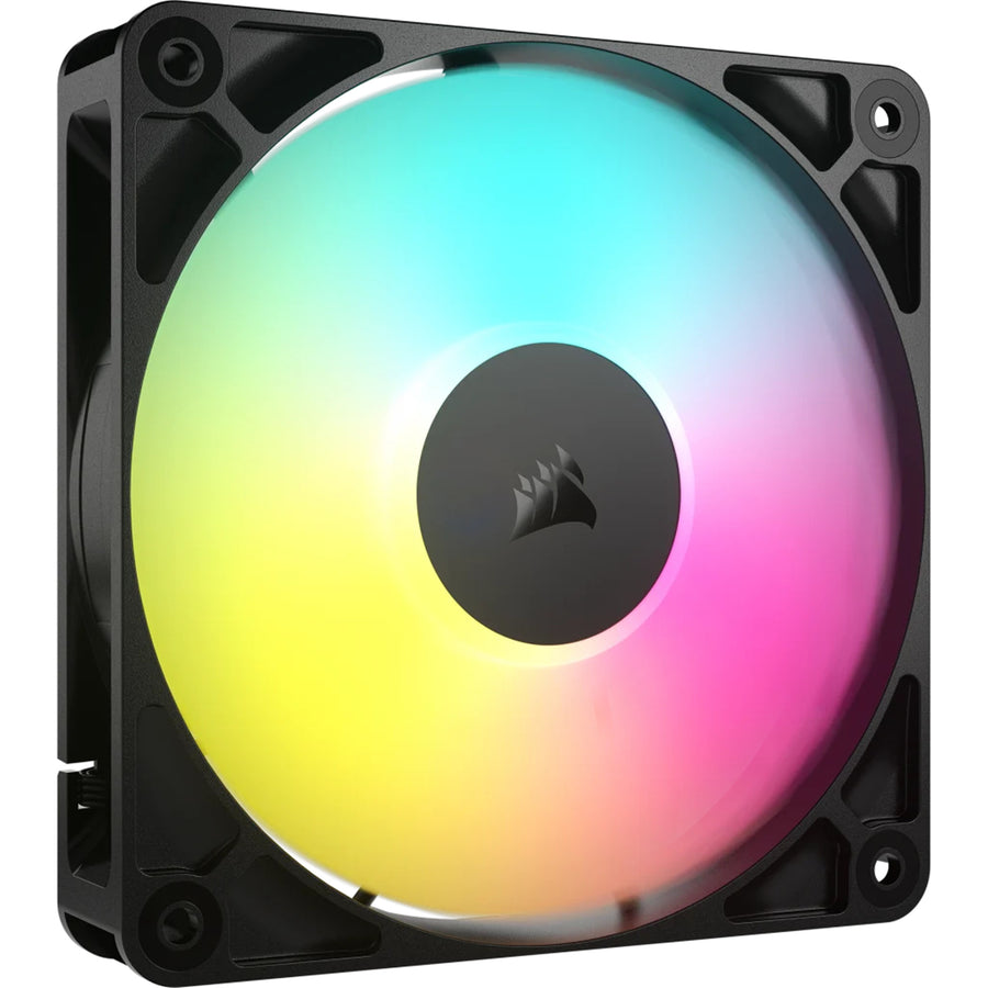 Corsair RS120 ARGB Black 120mm Fan with Daisy-chainable 4-pin PWM connectors