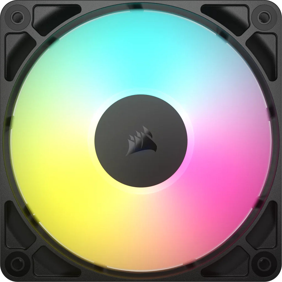 Corsair RS120 ARGB Black 120mm Fan with Daisy-chainable 4-pin PWM connectors