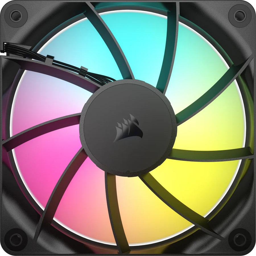 Corsair RS120 ARGB Black 120mm Fan with Daisy-chainable 4-pin PWM connectors
