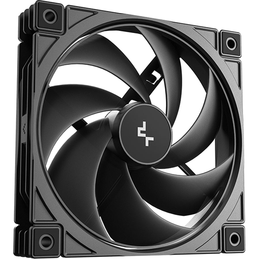 DEEPCOOL FD12 V2 Black 120mm PWM Case Cooling Fan,