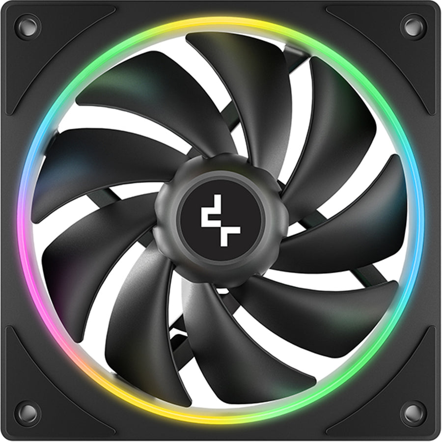 DEEPCOOL FL12 SE ARGB Black 120mm PWM Case Cooling Fan,