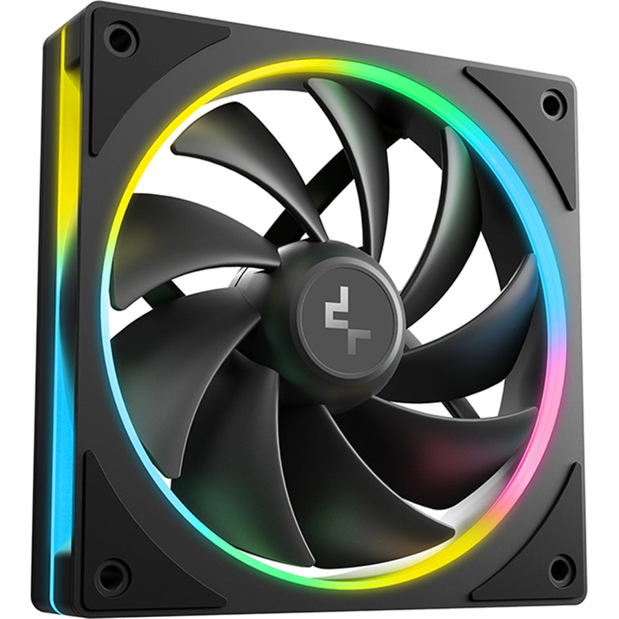 DEEPCOOL FL12 SE ARGB Black 120mm PWM Case Cooling Fan,
